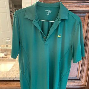 Authentic (purchased at the tournament) Masters Tech Polo - M